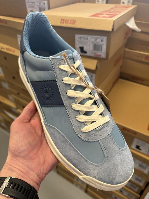 PAN 50 skóra big star niebiesko błękitne Adidas TT174042