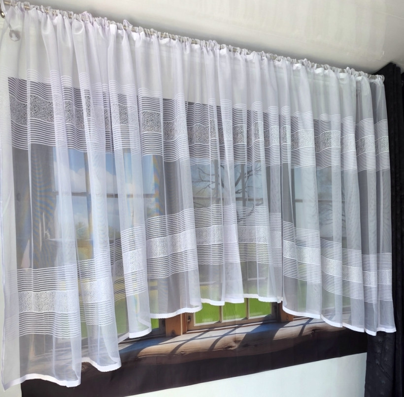 Żakard 620x160cm na taśmie paski