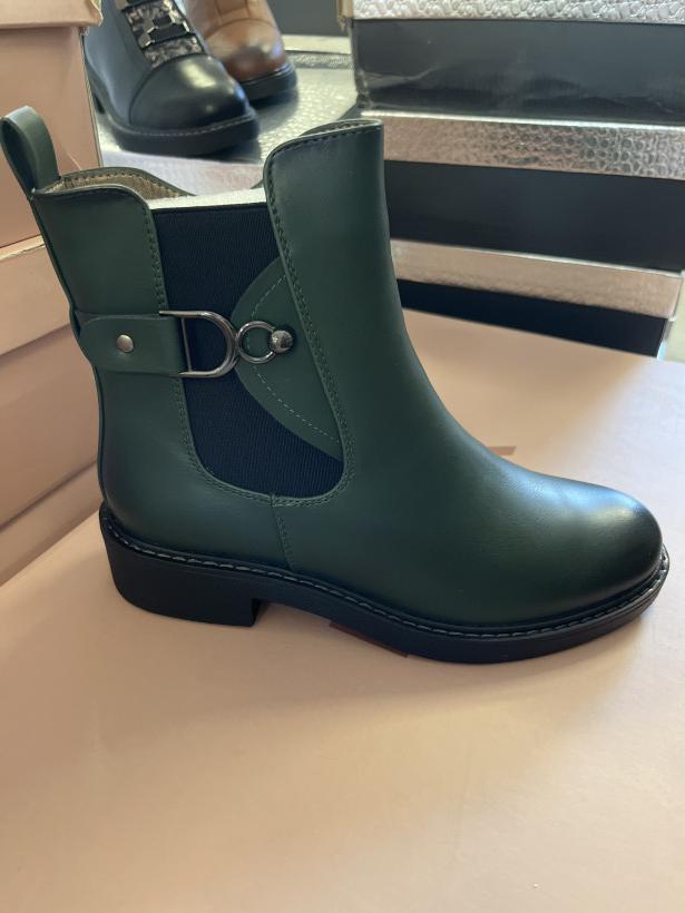 Dasz 5 botek zielony z gumą Dior Daszyński SA252-7 Green