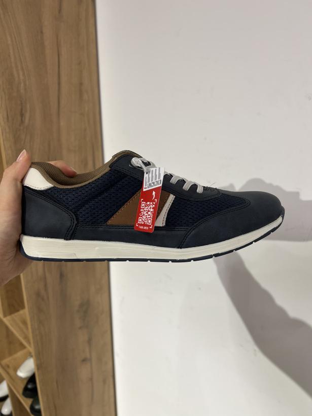 RIKI 7 RIKER adidas granatowy męski z brązowymi wstawkami 11960-14