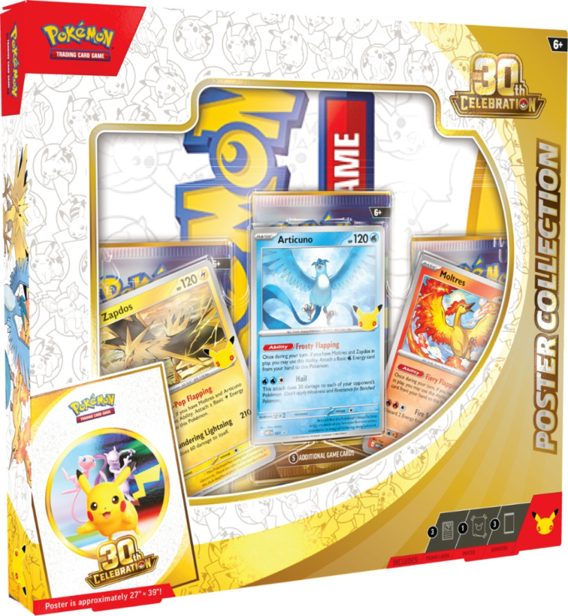 POKÉMON TCG: 30TH CELEBRATION - POSTER COLLECTION