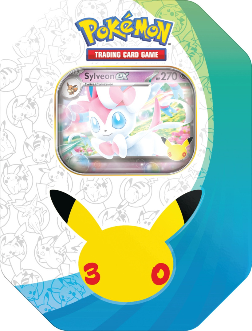 POKEMON TCG: 30TH CELEBRATION - TIN - SYLVEON EX