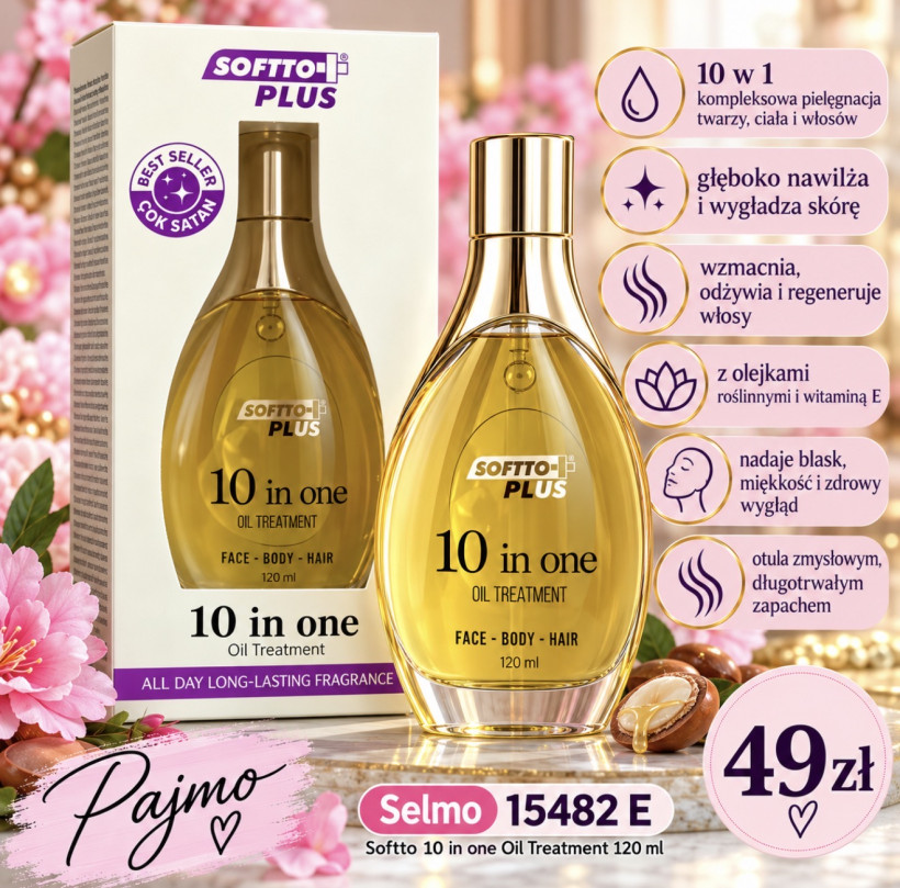 Softto olejek 10 in one BESTSELLER 15482 E