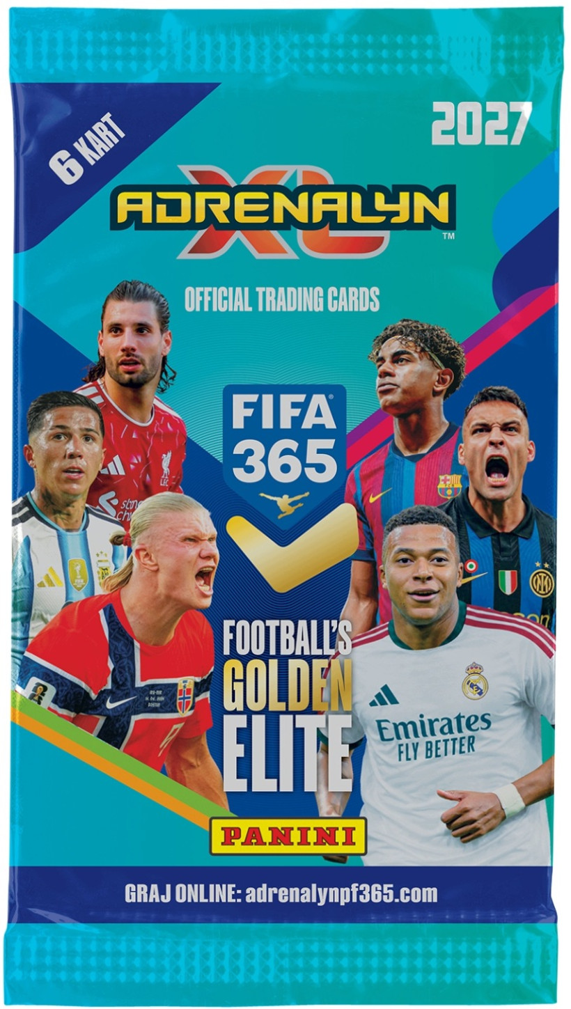 PANINI FIFA 365 2027 10 Saszetek 60 Kart Piłkarskich