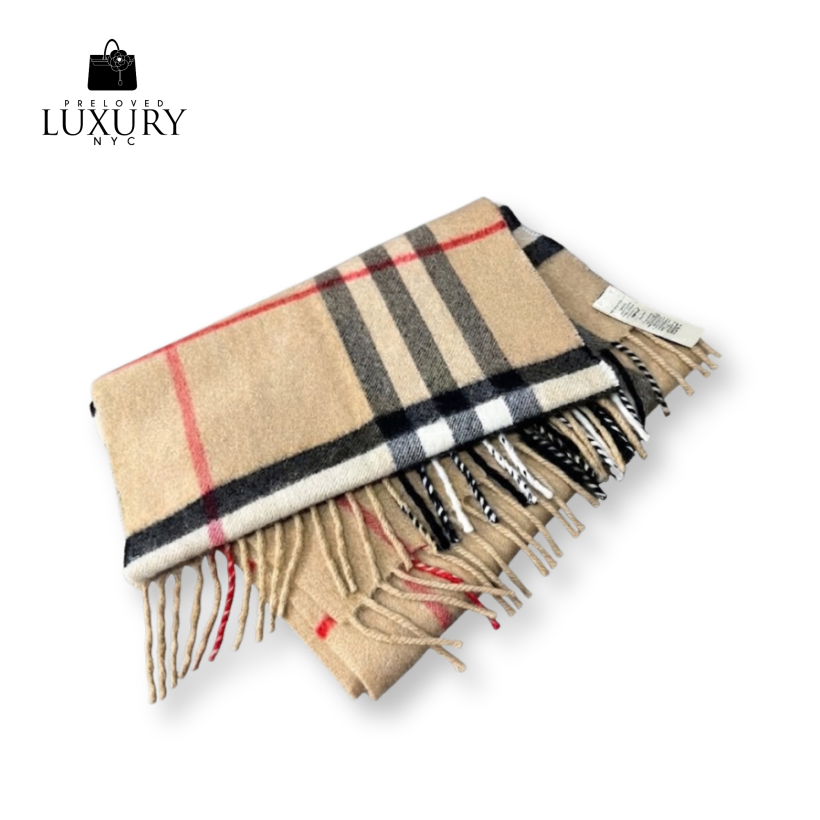 BURBERRY Check Scarf