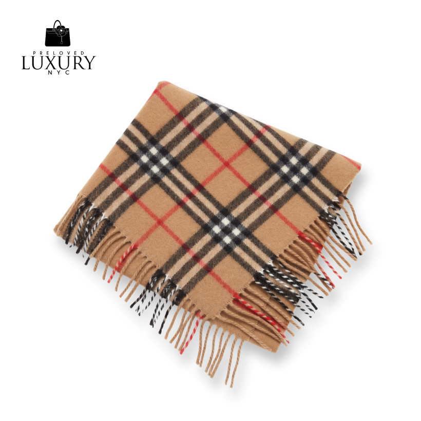 BURBERRY Check Scarf