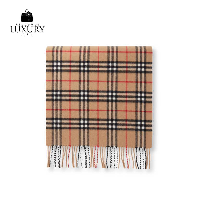 BURBERRY Check Scarf