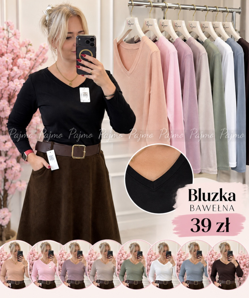 Bluzka basic ideal 15660