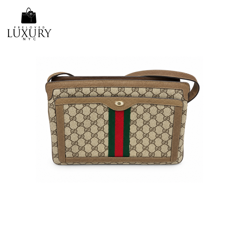 GUCCI Supreme Sherry Line Shoulder Bag