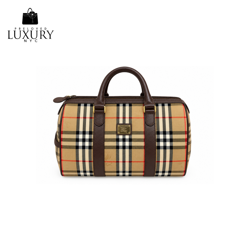 BURBERRY Nova Haymarket Boston Bag