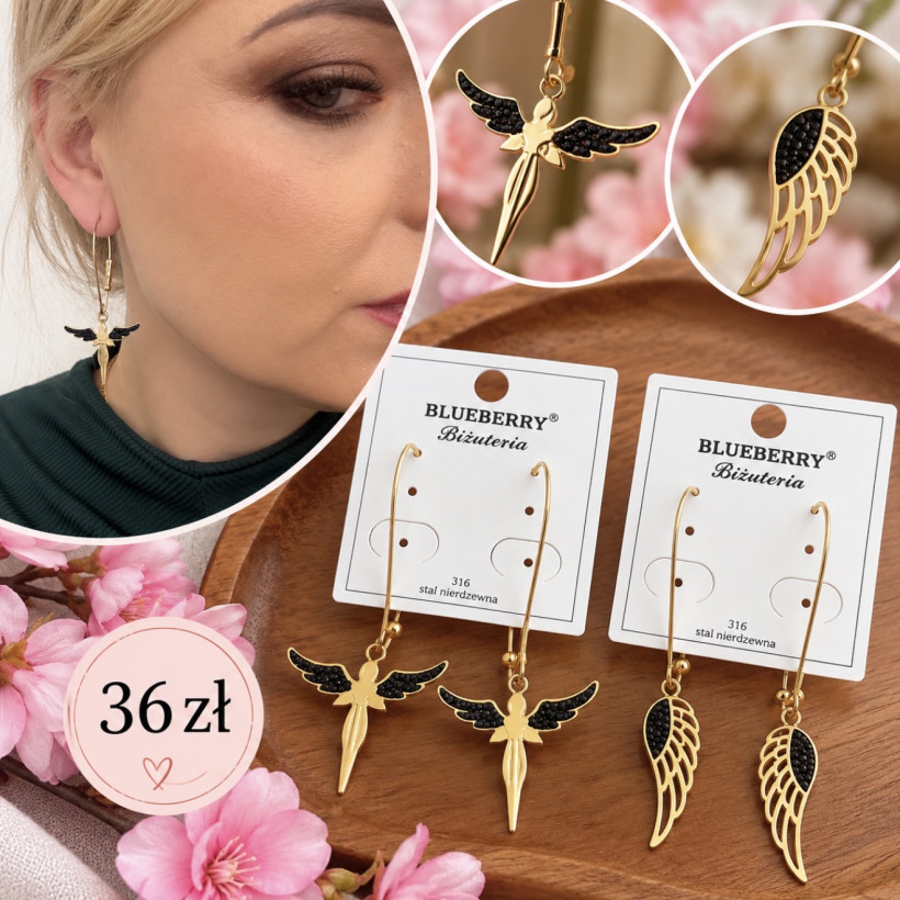 Kolczyki wiszące 15367 A