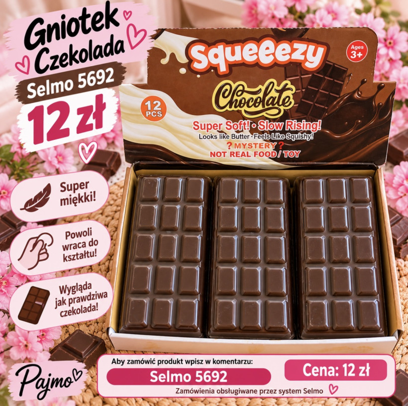 Gniotek czekolada 15692
