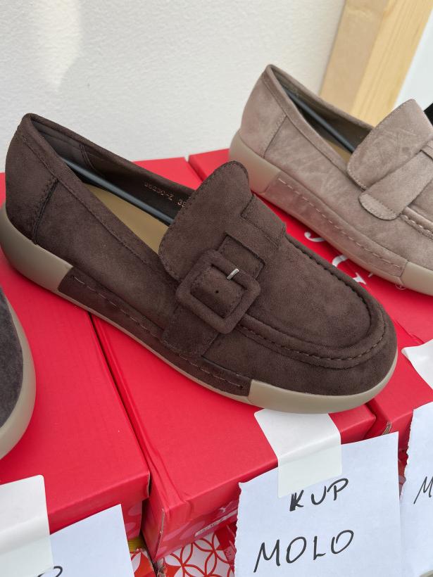 Molo 3 mokasyn bary klamra czeko YJG 3623C-Z brown