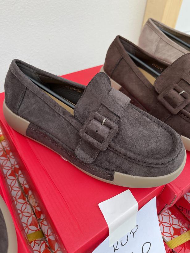 Molo 4 mokasyn bary klamra ciemny czeko YJG 3623C-SH Grey