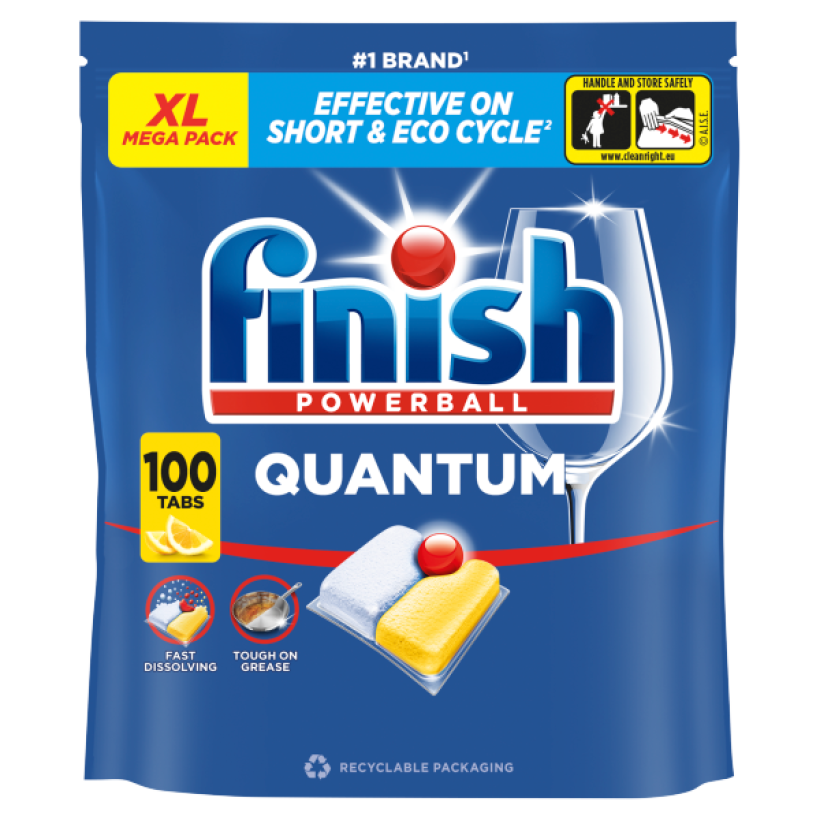 Tabletki do zmywarki Finish Quantum Cytryna 100 SZT
