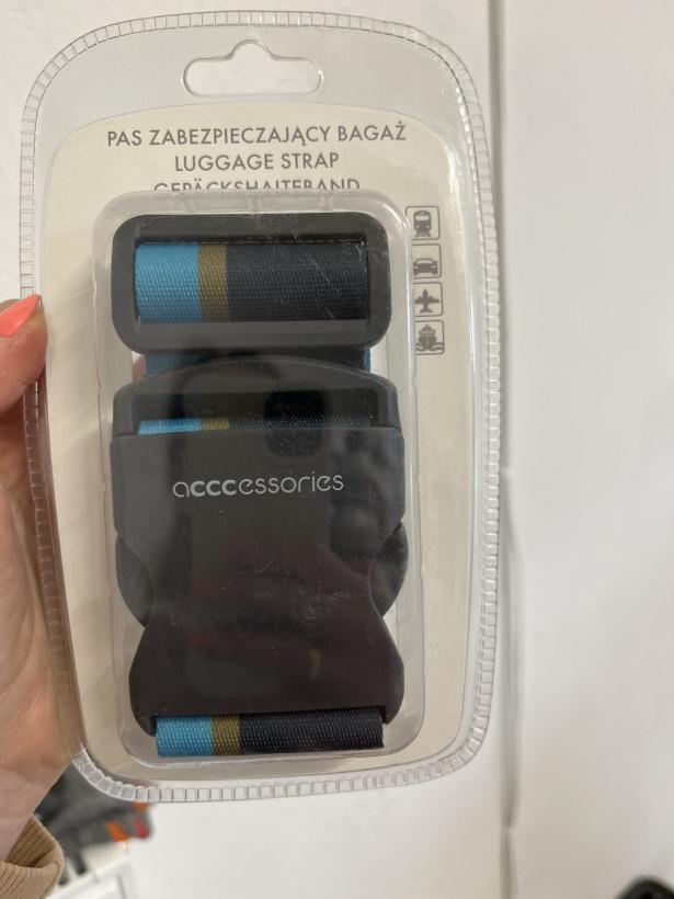 Klips pas zabezpieczający do bagażu klips