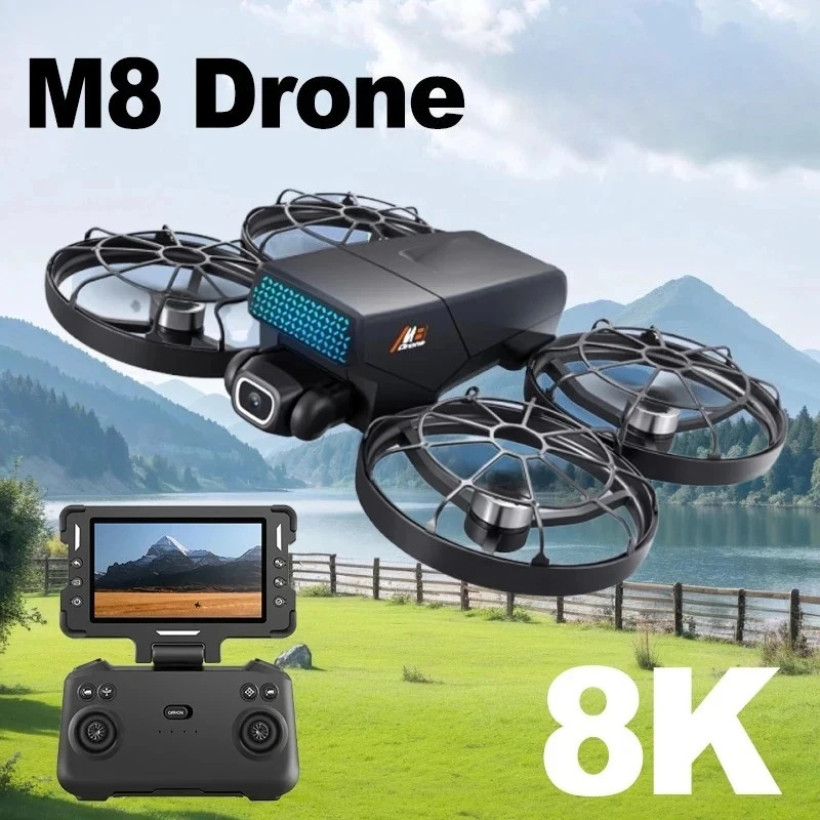 Składany dron dla dzieci z pilotem z ekranem WLRC M18 (C2)