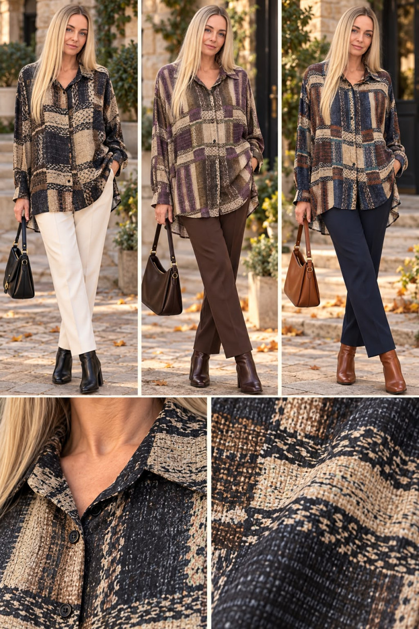 KOSZULA WZORY 21003 / 28367 RB22