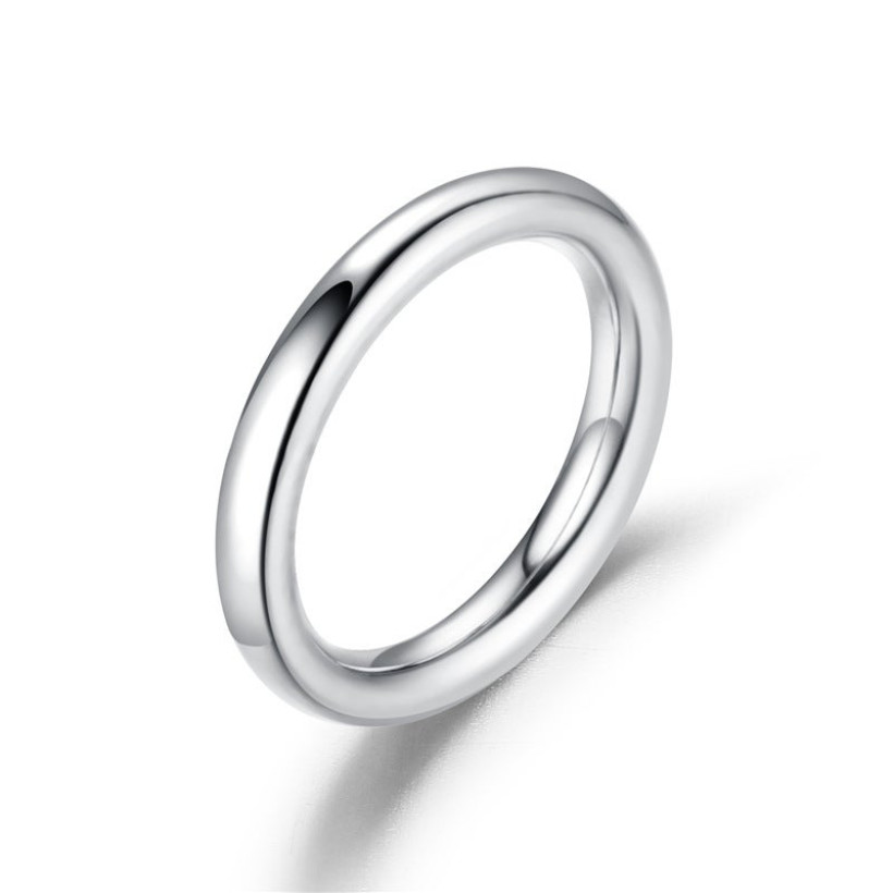 SS SINGLE ROUND BAND RING *Final Sale*