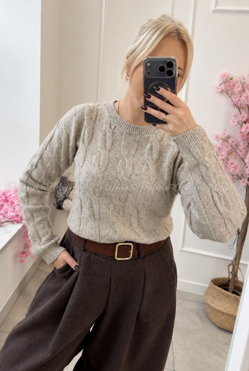 Sweter blink z wełną 15740