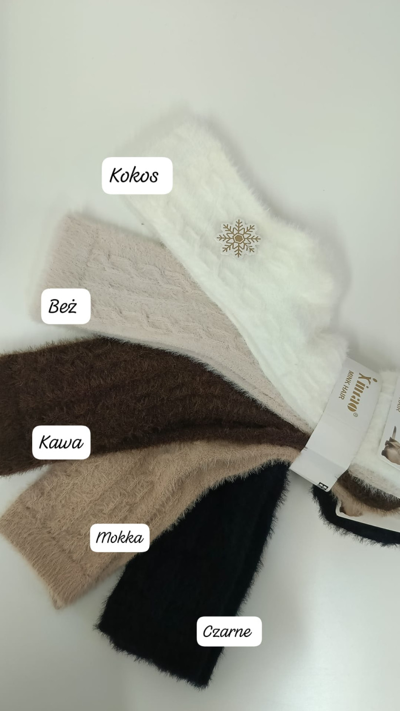 Skarpetki Milutki sztuczne futerko