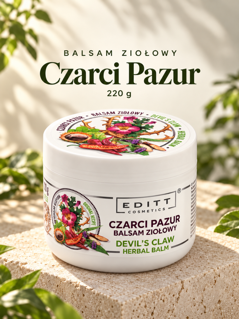 Balsam ZIOŁOWY - CZARCI PAZUR - 220g