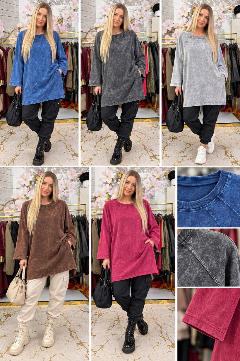 BLUZA DEKATYZOWANA RILETTE 4198 SK10 / ZAPISY