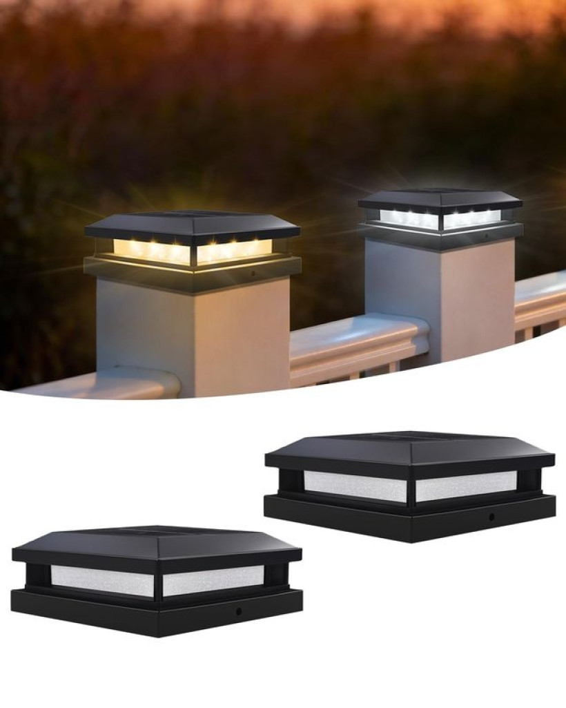 Solarna lampka na słupek regulowane 9-12cm