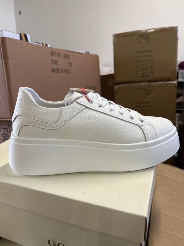 Moda 51 adidas biały skóra naturalna Goodin GD-LX1072 white 
