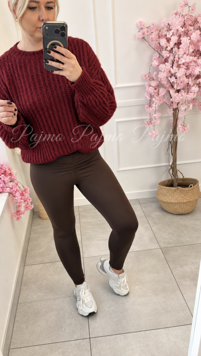 Legginsy modelujące marszczenia 15800