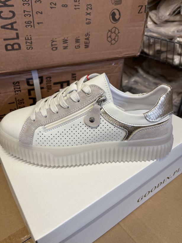 Moda 59 adidas kremowy z zamkiem Goodin GD-XF-219 beige 