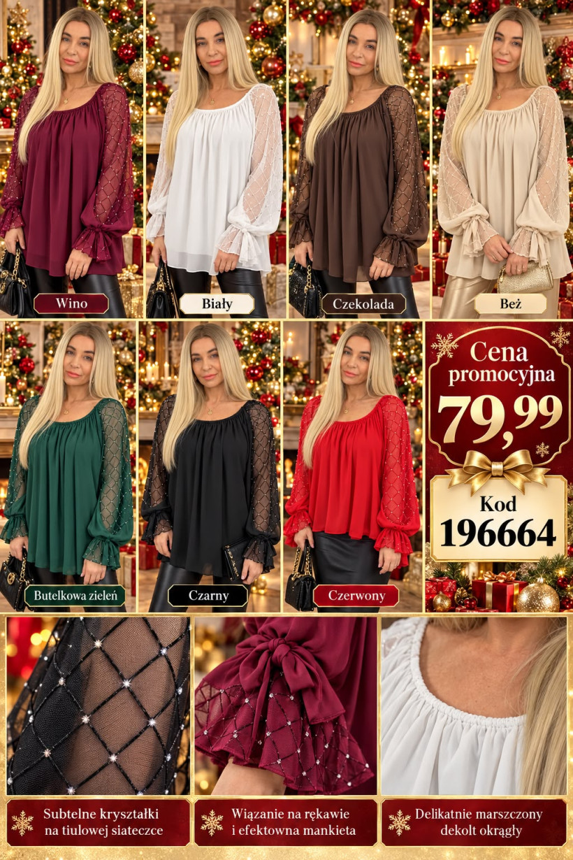 BLUZKA SHIPLEY 196664 RB2 %PROMOCJA dnia
