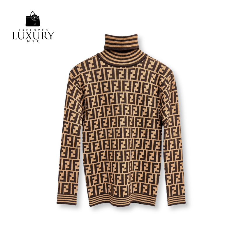 FENDI Zucca Turtleneck Knit