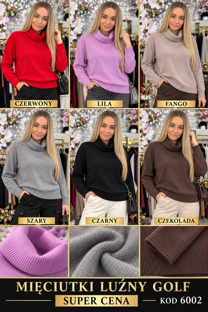 SWETER GOLF 6002 SK71 %PROMOCJA DNIA