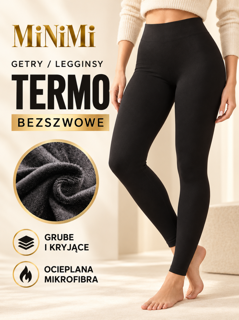 Getry Leginsy TERMO - BEZSZWOWE