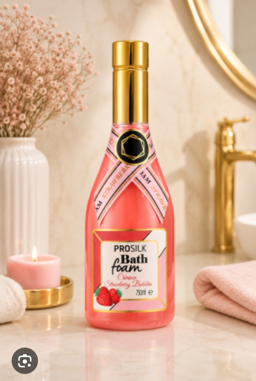 Prosilk truskawkowa pianka do kąpieli 