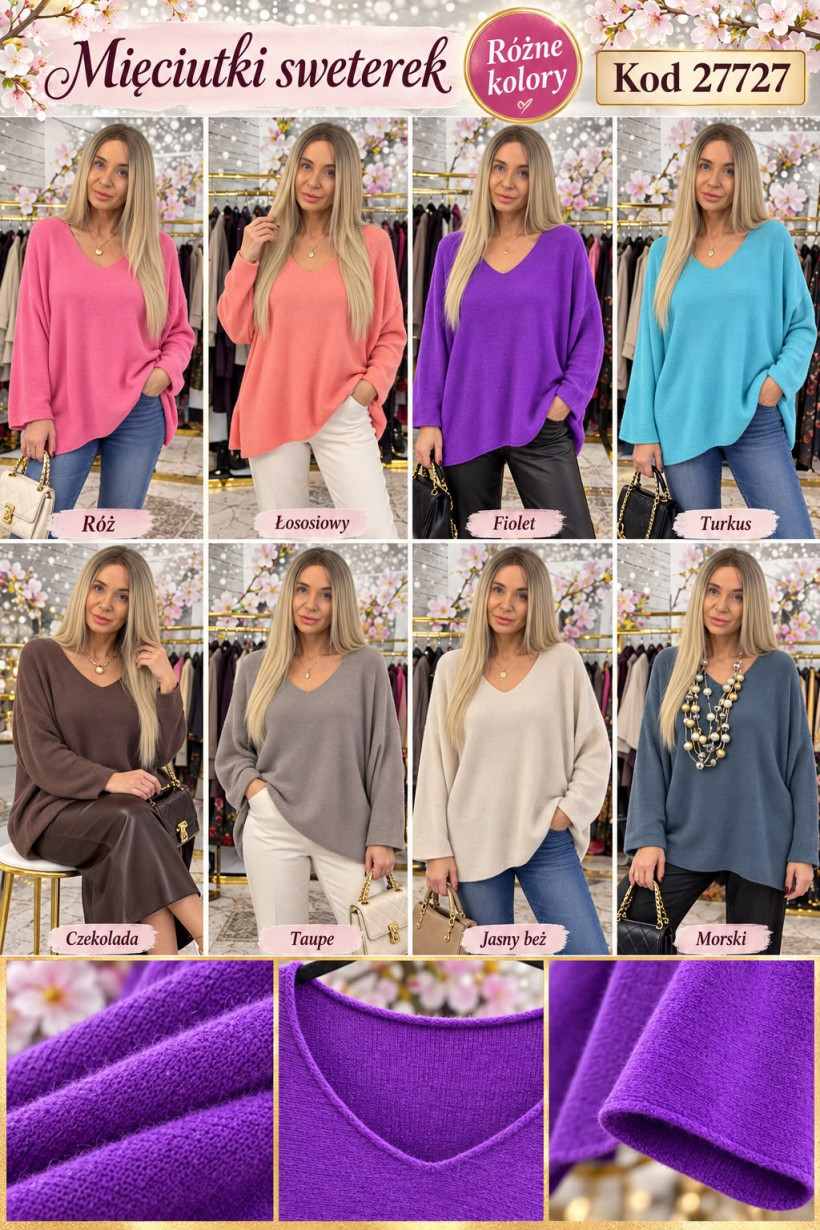 SWETER MARGOTH 27727/27633 RB24 uszkodzony