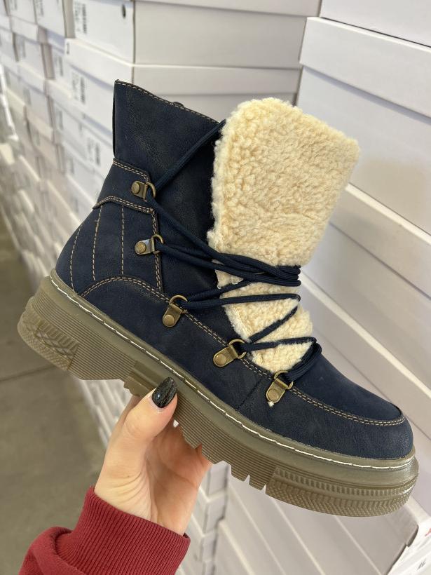 Goodin 0 traper kożuch niebieski GD-TL35 Dark blue