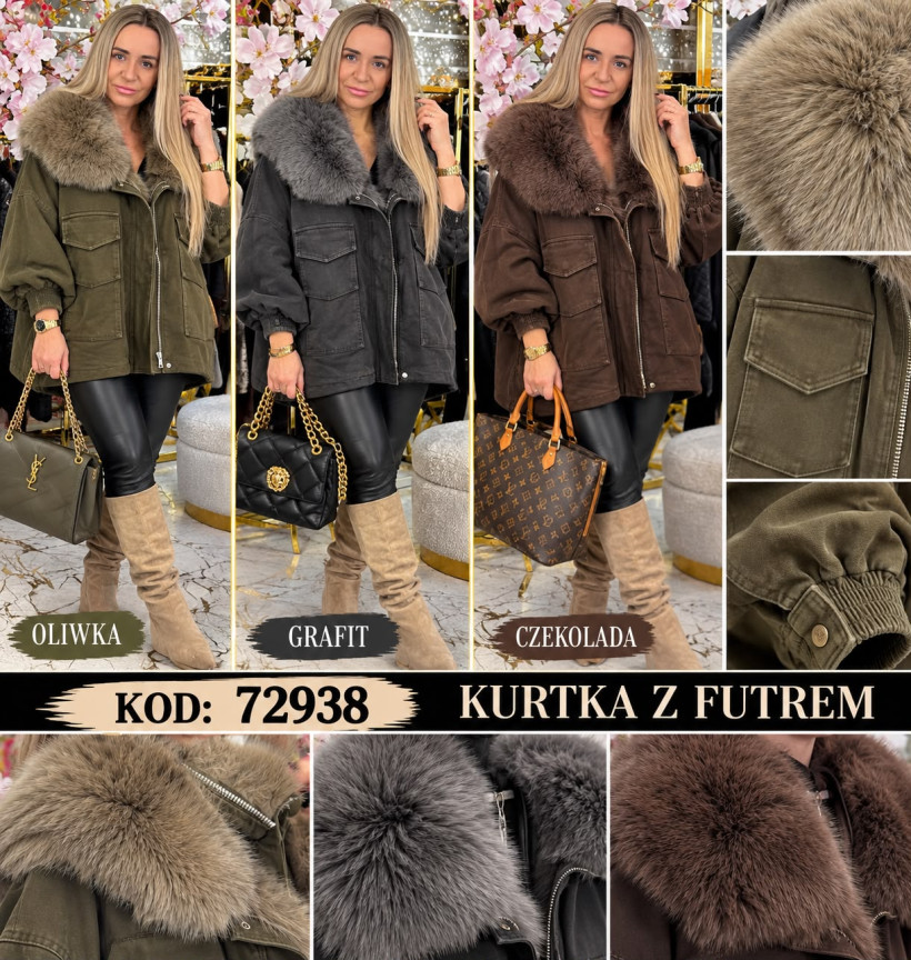 KURTKA - FUTERKO KROHL 72938 SWH