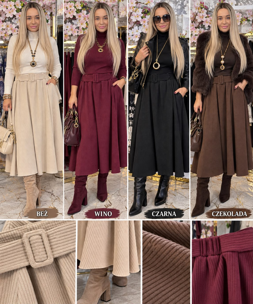 SPÓDNICA MAXI DAYLE   1259 RN10