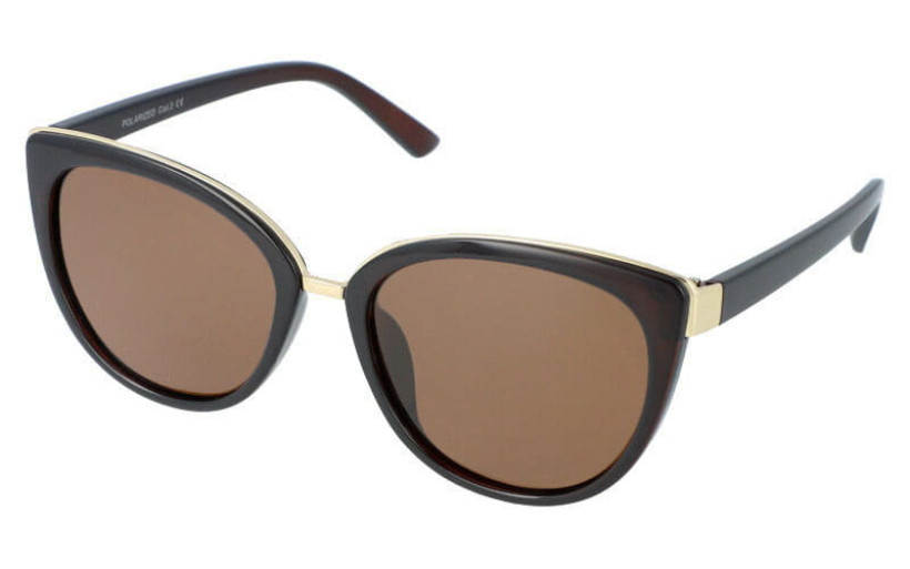 Okulary z polaryzacją   818-2/L621 brązowe