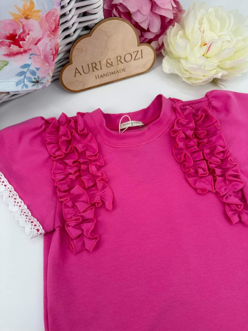 BLUZKA FUKSJA AURI&ROZI