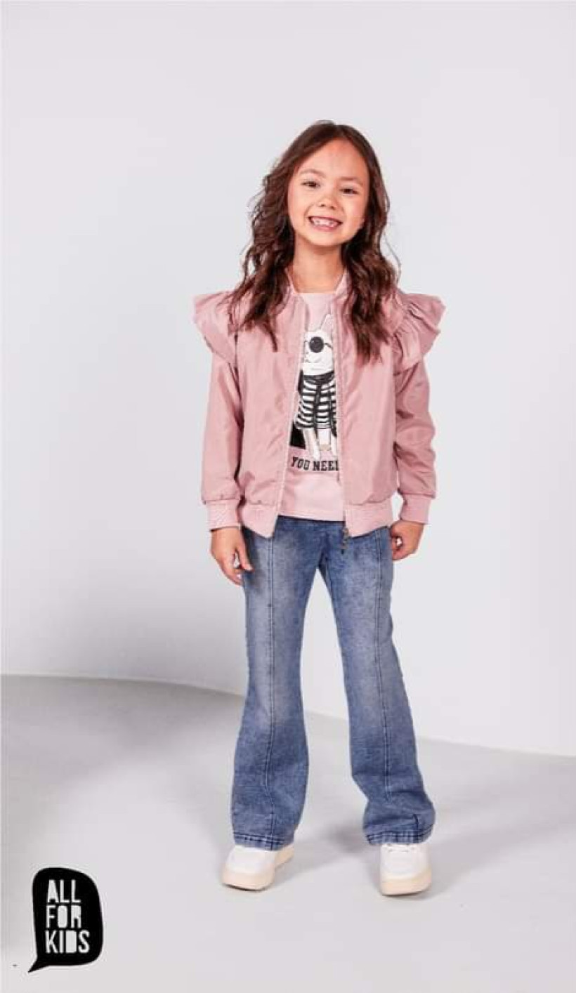 LEKKA KURTKA DZIEWCZYNKA PUDER AFK