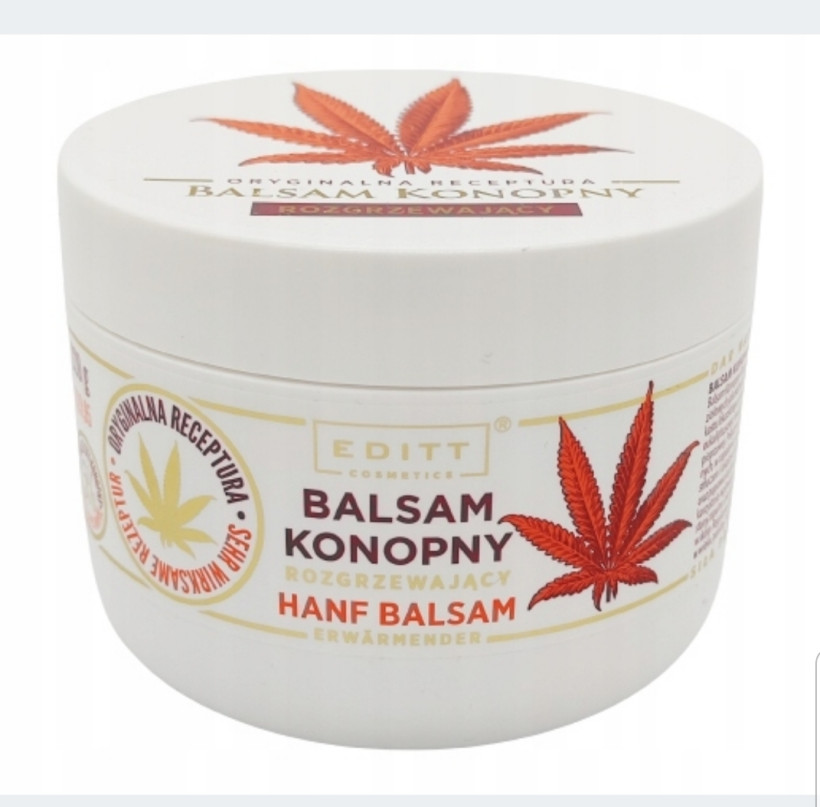 Balsam konopny rozgrzewająca