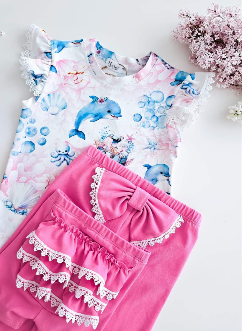 Kolarki cukierek z falbanką/kokardą Helen