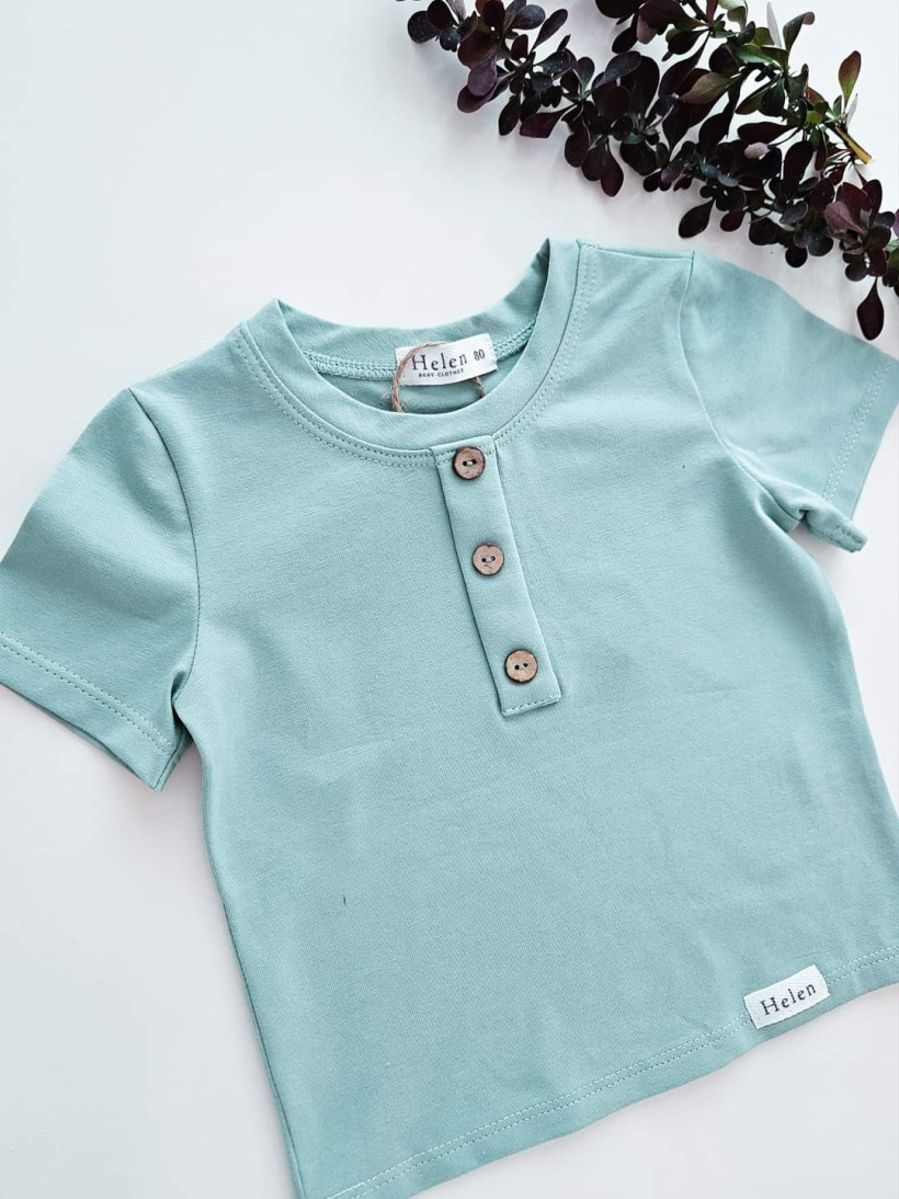 Bluzka gładka mięta Helen