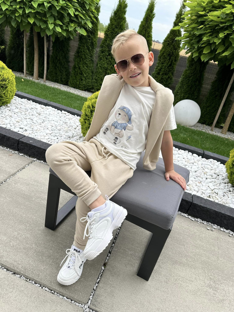 Bluzeczka Wipi miś na deskorolce