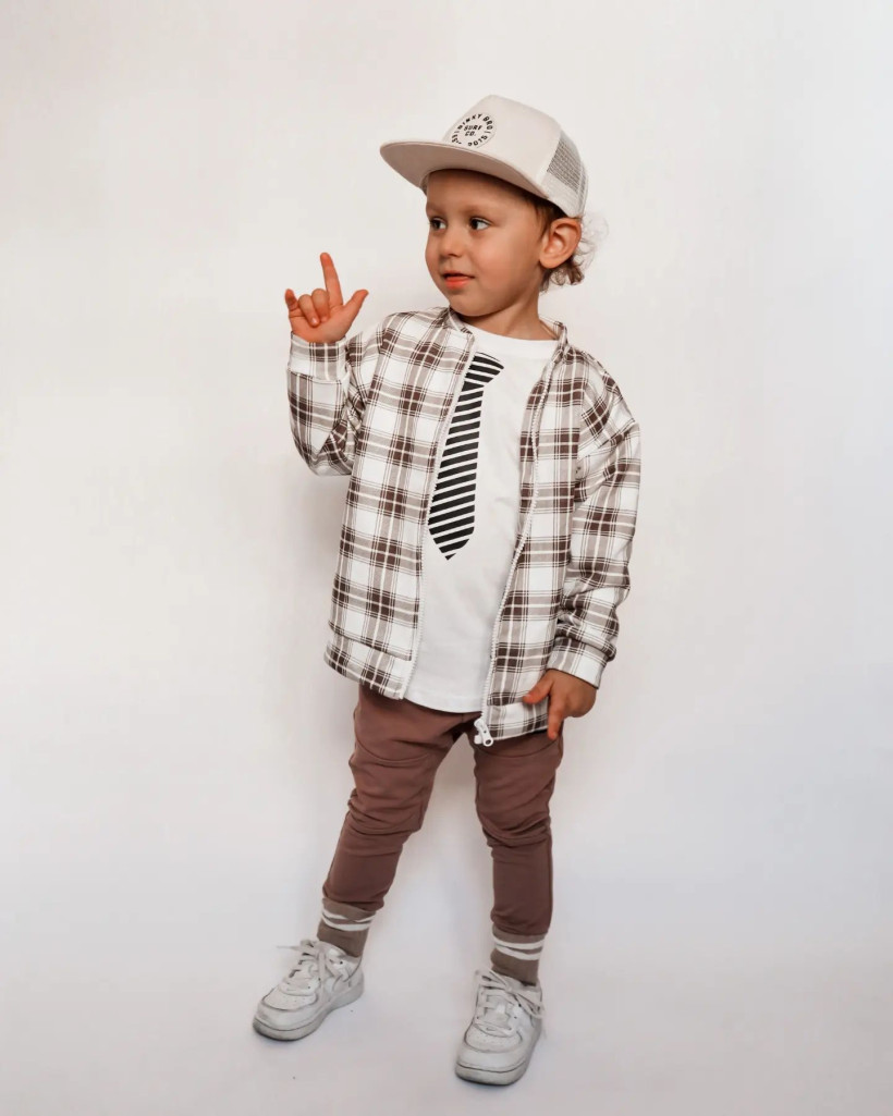 Bluzka krawat MikooKids