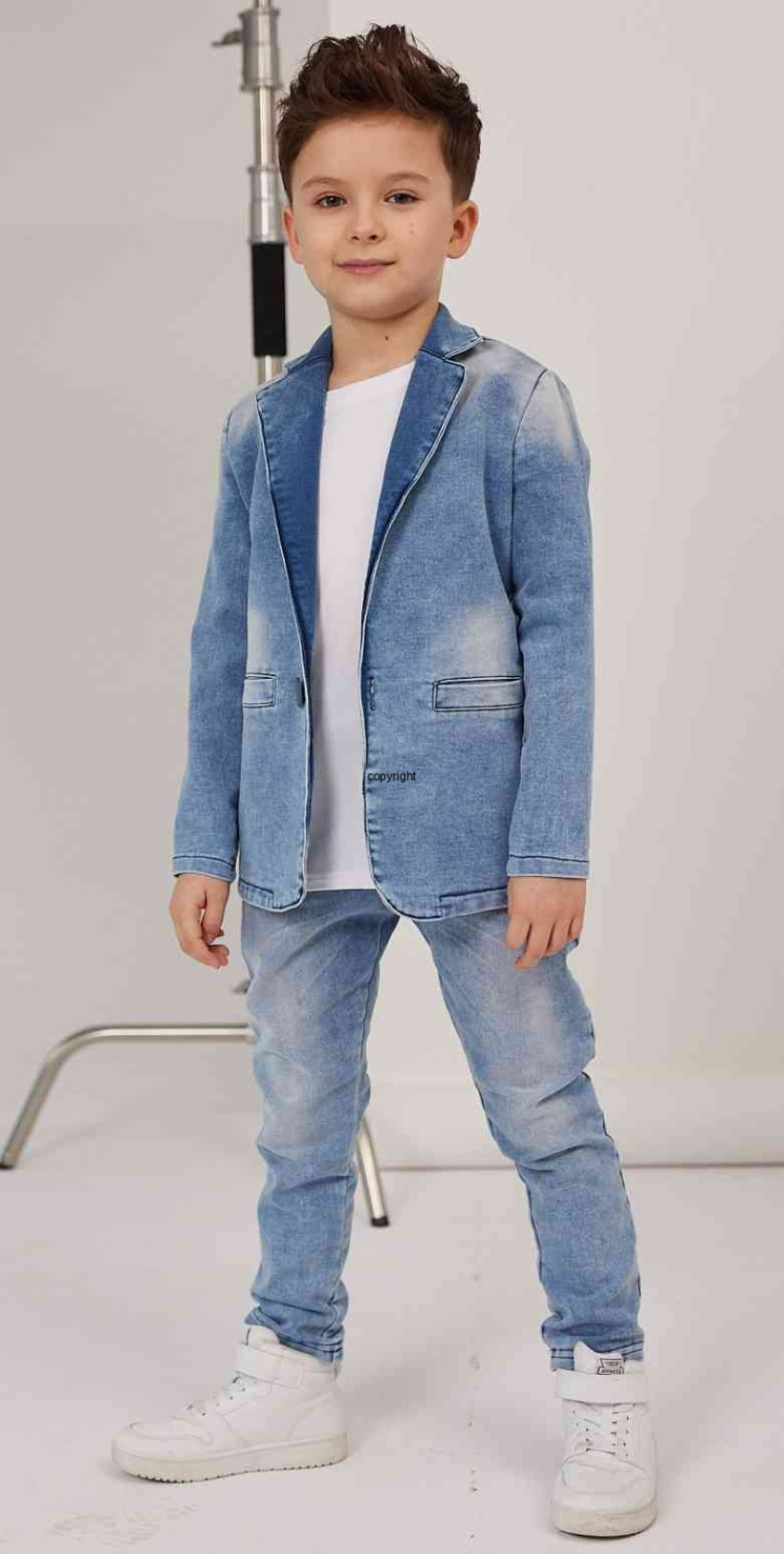 Marynarka All for Kids jeansowa