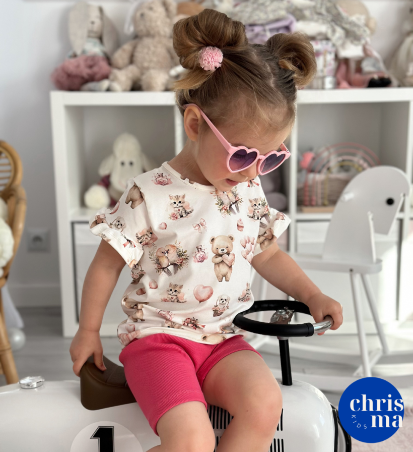 Kolarki prążek Chrisma arbuz